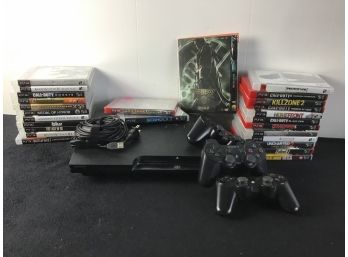 PS3 Gaming System And Games
