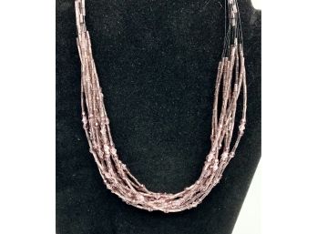Miriam Haskell Beaded Necklace  ~ Multi Strand  ~