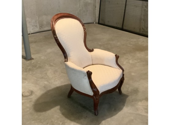 Small Antique Upholstered Chair ~ Adult Or Child ~