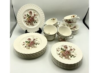 Antique Clarice Cliff Luncheon Set- Newport Pottery