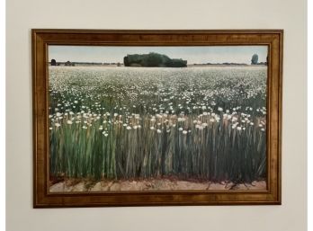 Field Of Onions  Painting ~ Signed Gary Ernest Smith ~