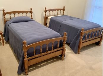 Pair Twin Beds