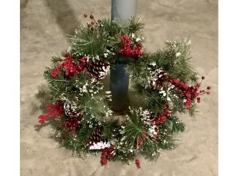 Nicely Decorated Christmas Wreath