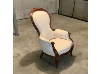 Small Antique Upholstered Chair ~ Adult Or Child ~