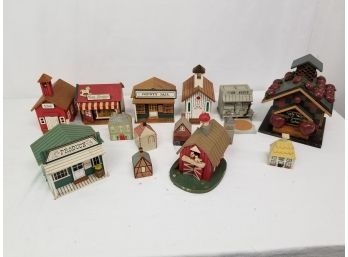 Miniature Wood Buildings