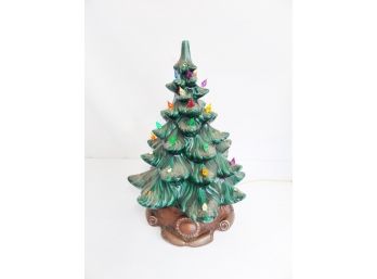 15' Ceramic Light Up Musical Christmas Tree