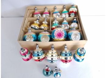 22 Atomic Stripped Christmas Ornaments