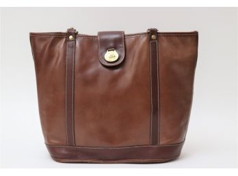 Authentic Brahmin Large Hobo Leather Handbag