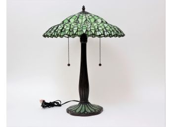 Heavy Gauged Tiffany Style Lamp