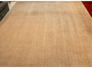 Grecian Design 12 X 13 Area Rug With Edging