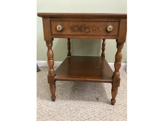 Very Nice Little Hitchcock Side Table