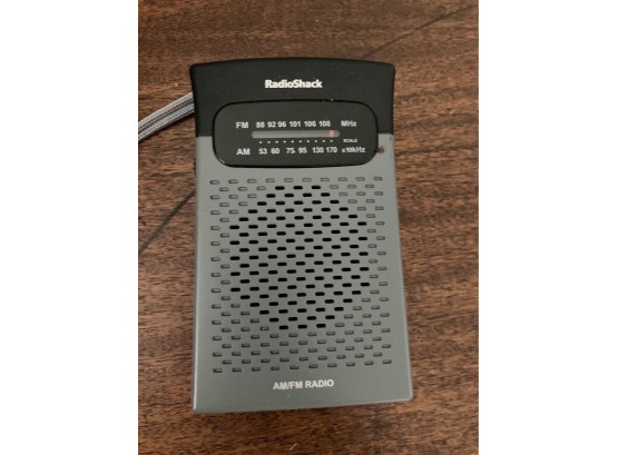 Small Portable Radio Shack Radio