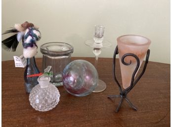 Collection Of Glass Items