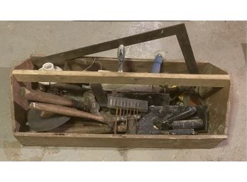 Tool Box With Miscellaneous Tools
