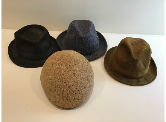 Lot Of 4 Hats