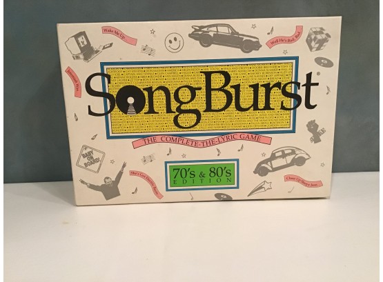 Songburst Game