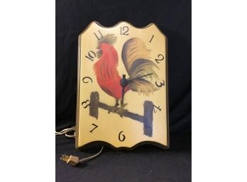 Rooster Clock