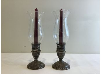 Sterling Weighted Candle Sticks