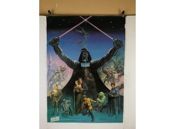 Vintage The Empire Strikes Back Poster Boris 80