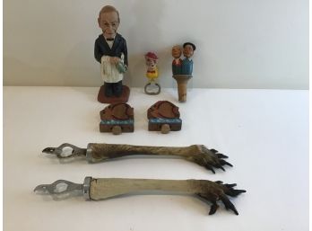 Vintage Bar Lot Openers And Corks