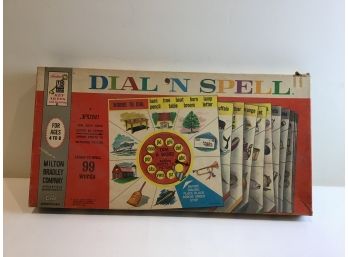 Vintage Dial And Spell Game