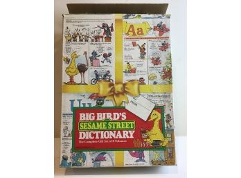 Big Birds Semame Street Dictionary