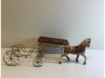 Vintage Horse And Carriage