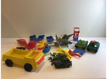 Vintage Plastic Toy Lot