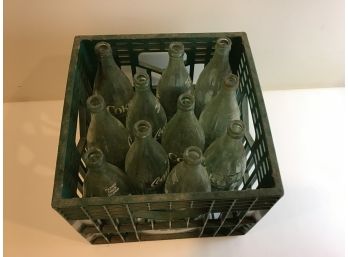 Crate Of Large Coke Bottles