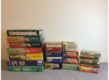 Vintage Puzzle Lot