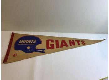 Vintage Giants Pennant