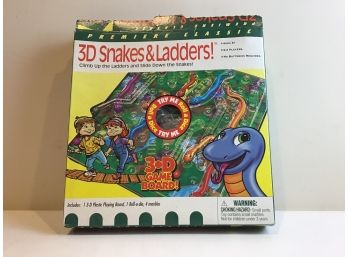 3D Snakes And Ladders Game