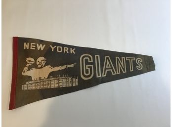 New York Giants Pennant