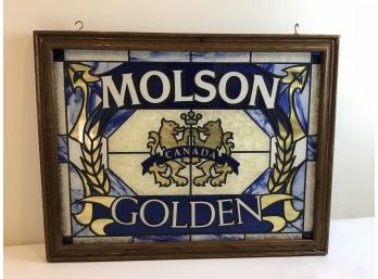 Molson Golden Stained Glass