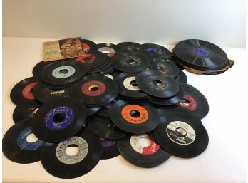 Huge Lot Of 45's Records