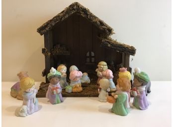 Avon Nativity Set