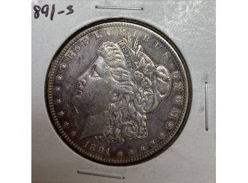 1891-s Silver Morgan Dollar