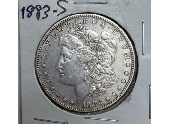1883-s Silver Morgan Dollar