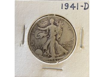 1941-d Silver Standing Liberty