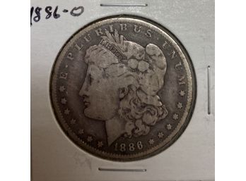 1886-o Silver Morgan Dollar