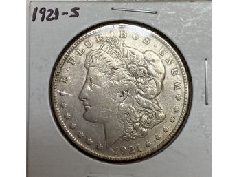 Silver Morgan Dollar 1921-s