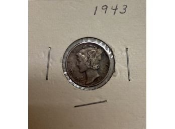 1943 Silver Mercury Dime Coin