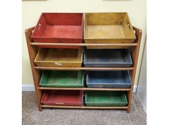 Very Well Made Solid Wood Organizing Bins