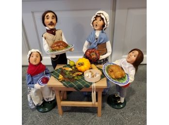 Byers Choice The Carolers Thanksgiving Lot #1