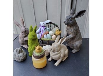 Easter Or Spring Decor Lot