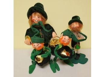 AnnaLee Doll St Patrick's Day Leprechaun