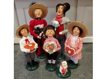 Byers Choice The Carolers Valentines Lot #2