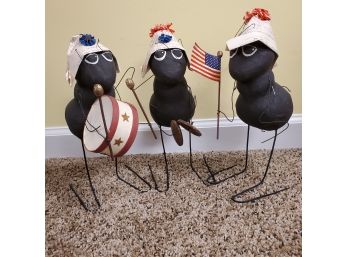 Very Cute 12 Inch Tall Patriotic Ants