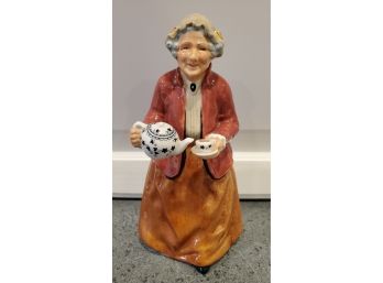 Vintage Royal Doulton Figurine Hn2255 Teatime