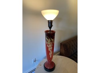 MCM Glass Table Lamp